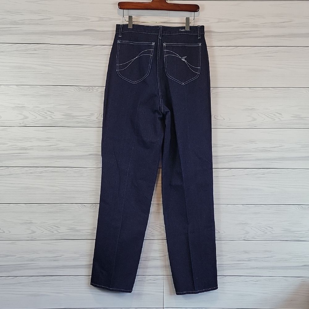 Seattle Blues Vintage 80s High-Rise Blue Jeans - Indigo Womens Size Waist 30 L
